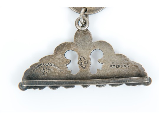 Assorted Sterling Silver Lot Of Striking Fleuer De Lis Motif Jewelry Pieces