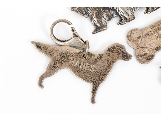 Sterling Silver Assorted Lot Of Wonderful Dog Motif Jewelry Pieces