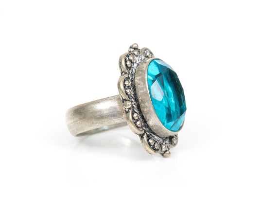 Sterling Silver Colorful Chunky Collection Of Assorted Rings, Size 7