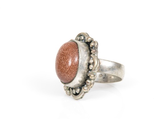 Sterling Silver Colorful Chunky Collection Of Assorted Rings, Size 7