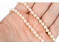 Lovely Graduated 3.5mm To 6mm Cultured Pearl Necklace, With A 14k Clasp