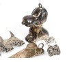 Sterling Silver Assorted Lot Of Wonderful Dog Motif Jewelry Pieces