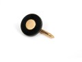 14k Yellow Gold Pair Of Black Onyx Shirt Studs