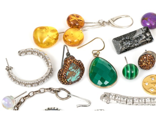 Sterling Silver Assortment Of Scrap Jewelry