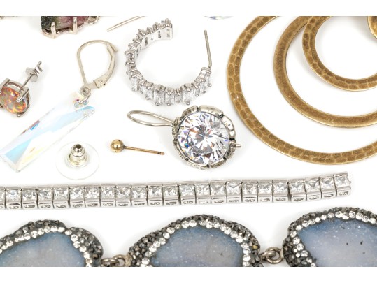 Sterling Silver Assortment Of Scrap Jewelry