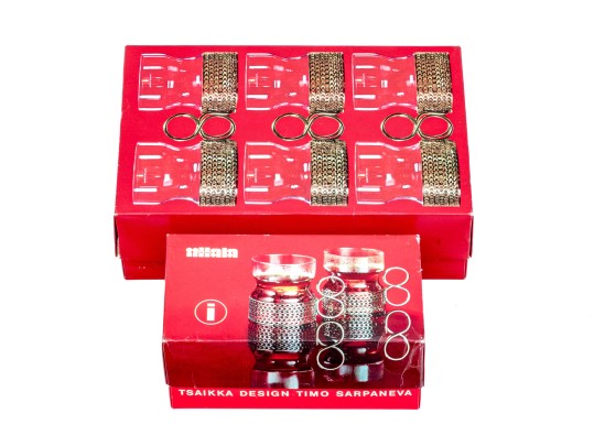 Set Of Eight Tsaikka Glasses By Timo Sarpaneva For Iittala