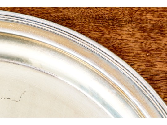 Gorham Sterling Silver Presentational Charger, 27.94 Ozt.