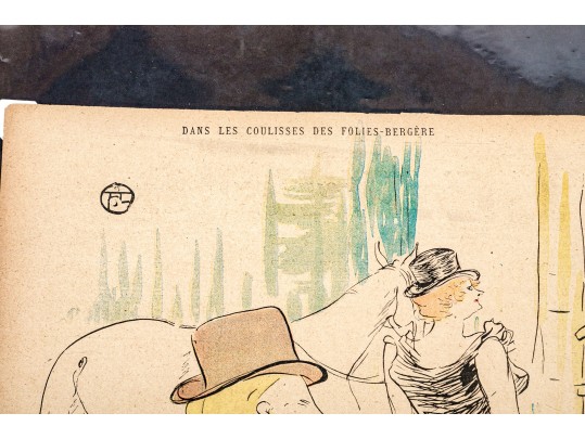 Henri De Toulouse-Lautrec (France, 1864-1901) Collection Of Eight 