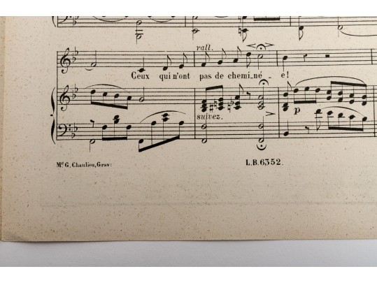 Henri De Toulouse-Lautrec  (France, 1864-1901) Lithograph Cover For 