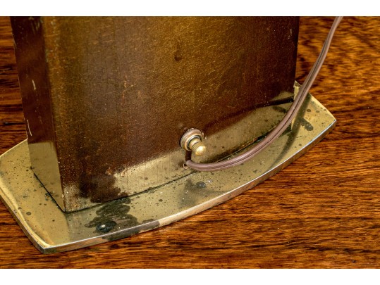 Vintage Pair Of Mutual-Sunset Lamp Manufacturing Company Table Lamps