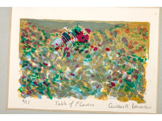 Ariane R. Berman (American, NY, B,1937) Collection Of Limited Edition Color Prints On Paper