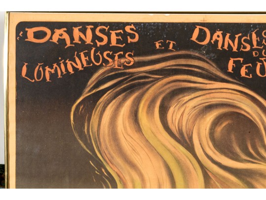 Ernest B. Lem (French, 1869-1930) Lithographic Poster Starring Actress Maryska Recsey