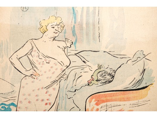 Henri De Toulouse-Lautrec (France, 1864-1901) Collection Of Eight 