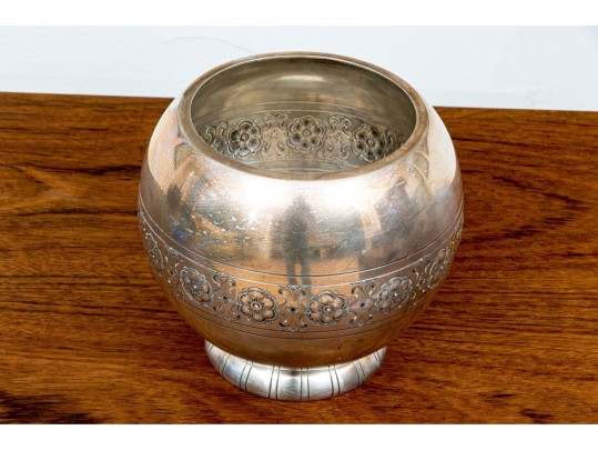 Vintage American Towle Sterling Silver Footed Bowl, 23.12 Ozt.