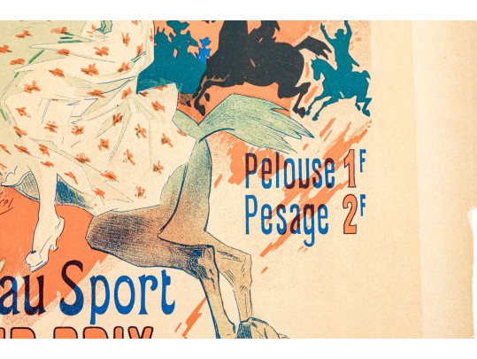 Jules Chéret (France, 1836-1932) Les Maitres De L'Affice, 