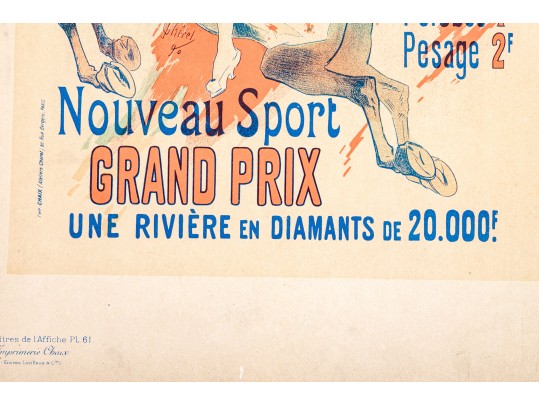 Jules Chéret (France, 1836-1932) Les Maitres De L'Affice, 