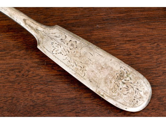 Russian .840 Silver Punch Ladle, 6.45 Ozt.