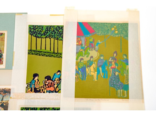 Ariane R. Berman (American, NY, B,1937) Collection Of Limited Edition Color Prints On Paper