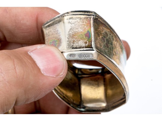 Seven Piece Collection Of .800 Silver, 5.84 Ozt.