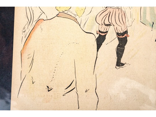 Henri De Toulouse-Lautrec (France, 1864-1901) Collection Of Eight 