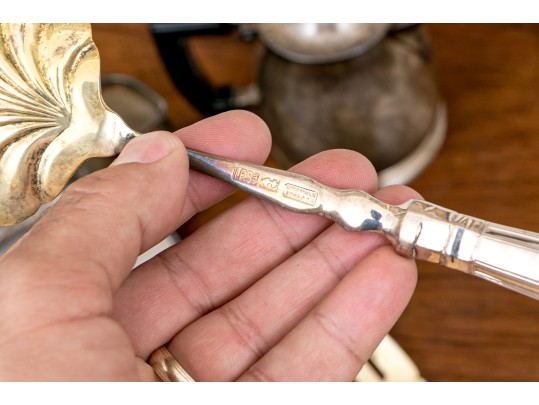 Collection Of Twenty-six Pieces Of Silver Plated Table Top Items And Serving Wares