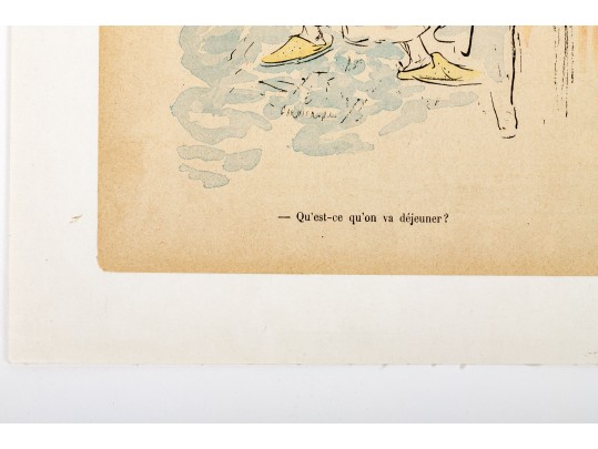 Henri De Toulouse-Lautrec (France, 1864-1901) Lithograph, Le Rire, 