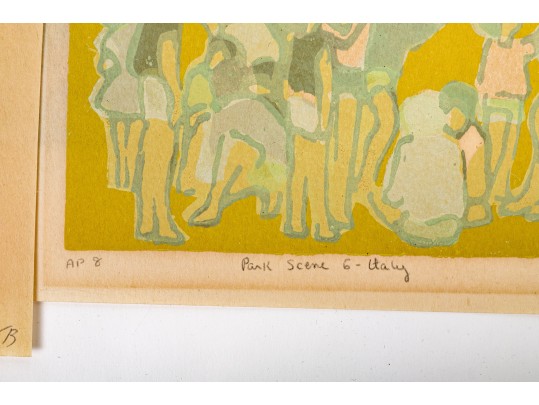 Ariane R. Berman (American, NY, B,1937) Collection Of Limited Edition Color Prints On Paper