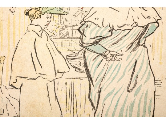 Henri De Toulouse-Lautrec (France, 1864-1901) Collection Of Eight 