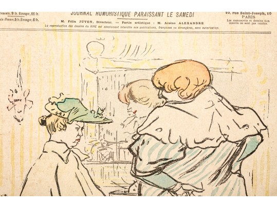 Henri De Toulouse-Lautrec (France, 1864-1901) Collection Of Eight 