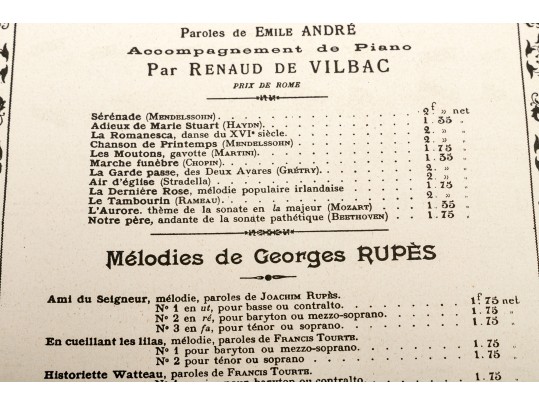 Henri De Toulouse-Lautrec  (France, 1864-1901) Lithograph Cover For 