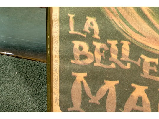 Ernest B. Lem (French, 1869-1930) Lithographic Poster Starring Actress Maryska Recsey