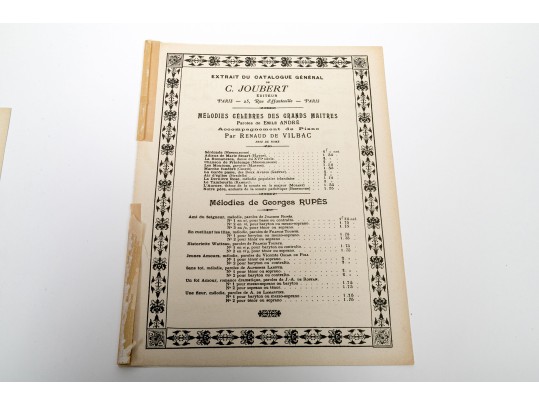 Henri De Toulouse-Lautrec  (France, 1864-1901) Lithograph Cover For 