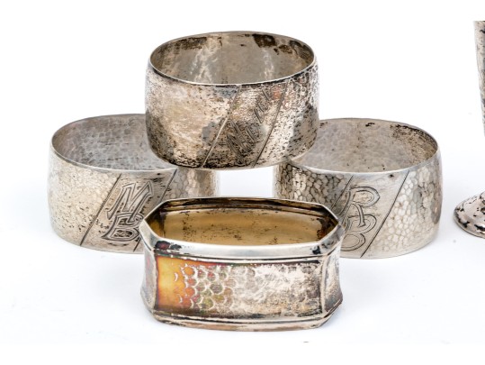 Seven Piece Collection Of .800 Silver, 5.84 Ozt.