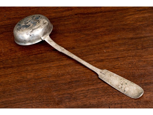 Russian .840 Silver Punch Ladle, 6.45 Ozt.