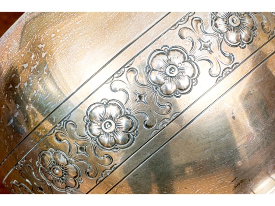 Vintage American Towle Sterling Silver Footed Bowl, 23.12 Ozt.