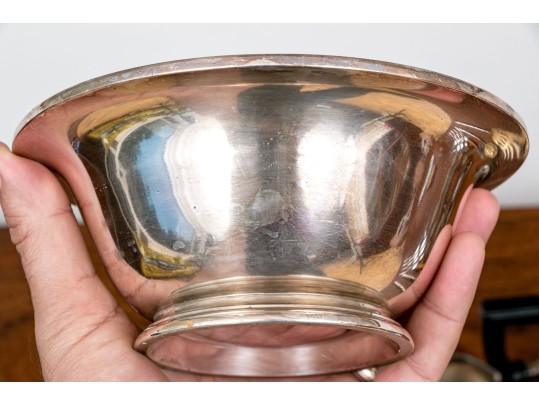 Collection Of Twenty-six Pieces Of Silver Plated Table Top Items And Serving Wares