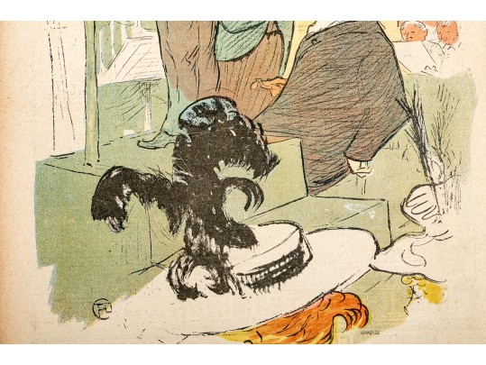 Henri De Toulouse-Lautrec (France, 1864-1901) Collection Of Eight 