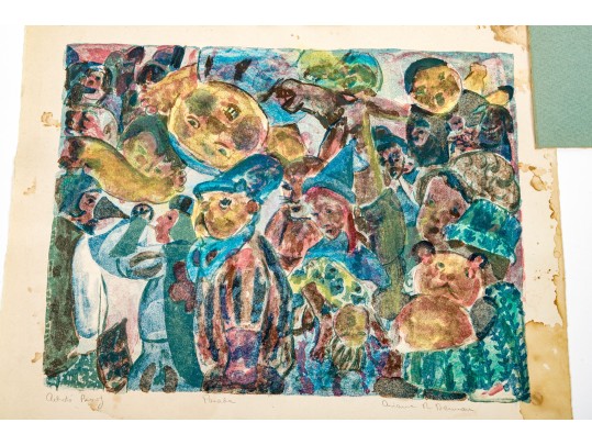 Ariane R. Berman (American, NY, B,1937) Collection Of Limited Edition Color Prints On Paper