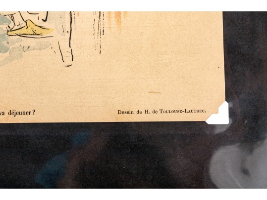 Henri De Toulouse-Lautrec (France, 1864-1901) Collection Of Eight 