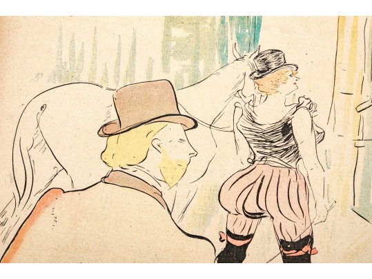 Henri De Toulouse-Lautrec (France, 1864-1901) Collection Of Eight 