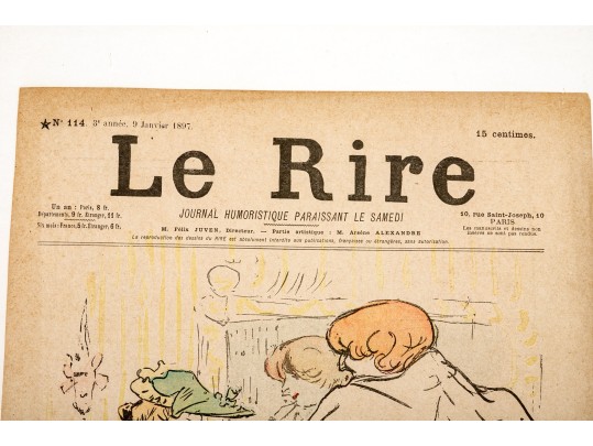 Henri De Toulouse-Lautrec (France, 1864-1901) Collection Of Eight 