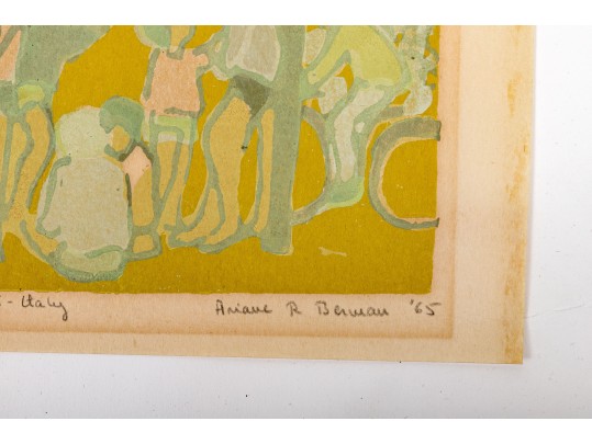 Ariane R. Berman (American, NY, B,1937) Collection Of Limited Edition Color Prints On Paper