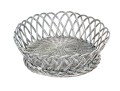 A Fine Hand-made Silver Plated Basket