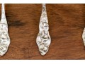 Collection Of Five Sterling Silver Ornately Cast Serving Pieces, 15.18 Ozt.