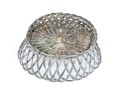 A Fine Hand-made Silver Plated Basket