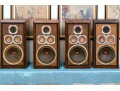 Set Of Four Vintage KLH Model Five Acoustic-Suspension Speakers