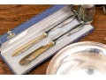 Collection Of Twenty-six Pieces Of Silver Plated Table Top Items And Serving Wares