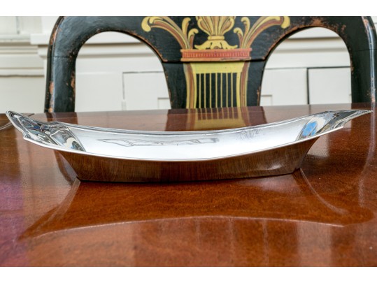 Moore & Hofman Sterling Silver Bread Dish, 5.15 Ozt.