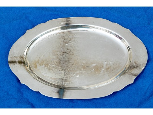 Tiffany & Co. Sterling Silver Serving Plate, 9.81 Ozt.