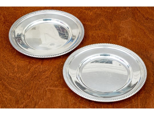 Collection Of Sterling Silver, Including A Pair Of Gorham Plates, 7.16 Ozt Total